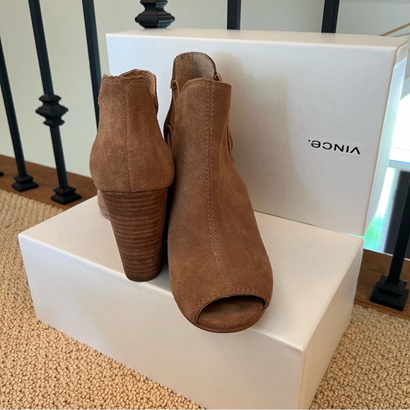 Lucky Brand open toe booties - Picture 3 of 5